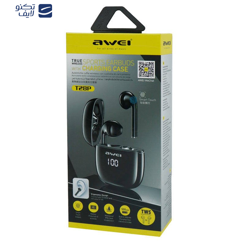 هندزفری بی سیم اوی مدل Awei T28s with LED Display