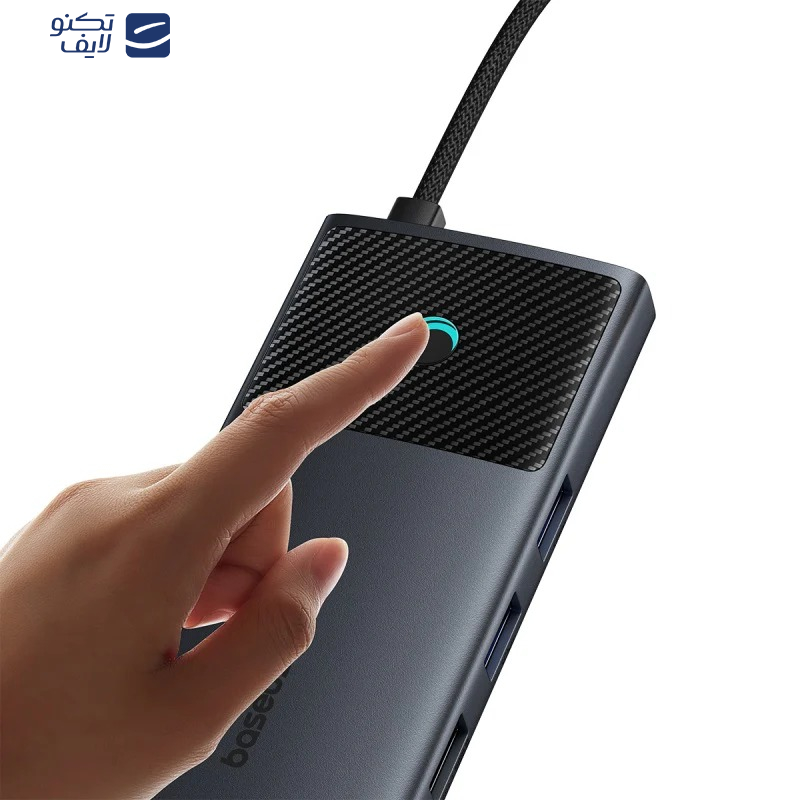 هاب 11 پورت USB-C بیسوس مدل BS-OH098