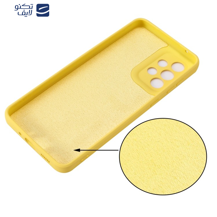 کاور مدل سیلیکونی مناسب برای گوشی موبایل سامسونگ Galaxy A53