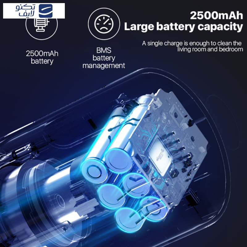 جارو شارژی عصایی درما مدل VC811