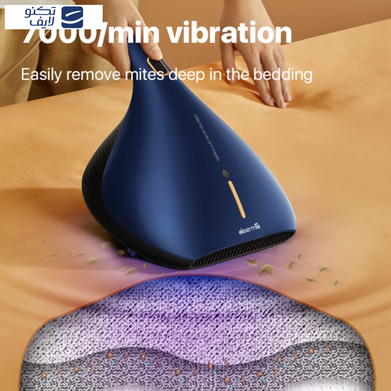 جارو شارژی درما مدل ماورا بنفش CM818