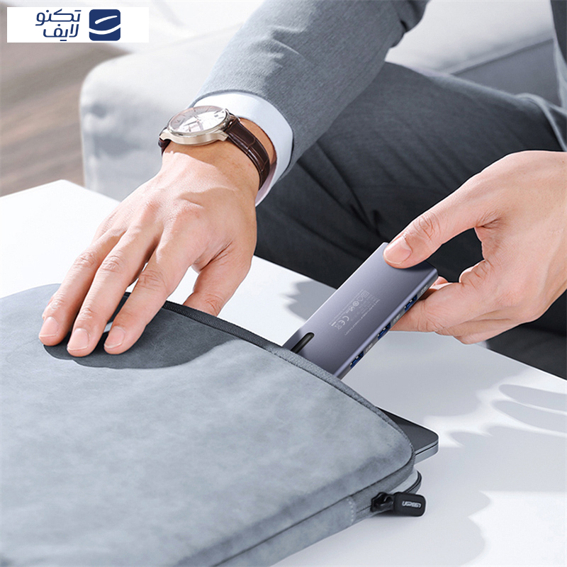 هاب 6 پورت USB-C الدنیو مدل DS-16U