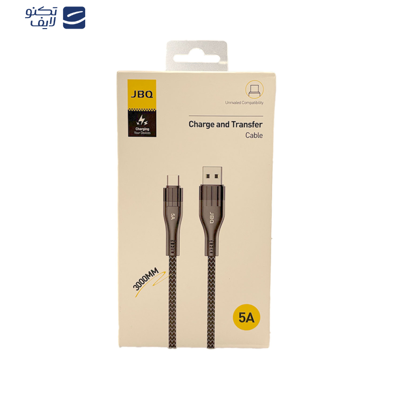 کابل تبدیل USB به لایتنینگ جی بی کیو مدل CA-3010 طول 1.2 متر کابل تبدیل USB به لایتنینگ جی بی کیو مدل CA-3010 طول 1.2 متر