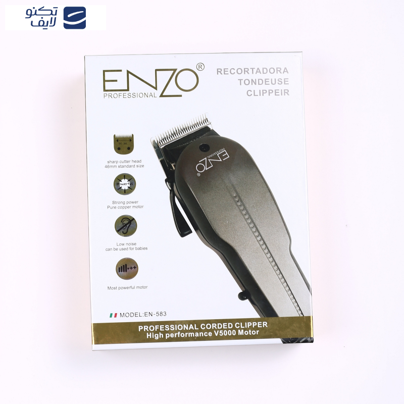 ماشین اصلاح موی سر و صورت انزو پروفیشینال مدل en-583