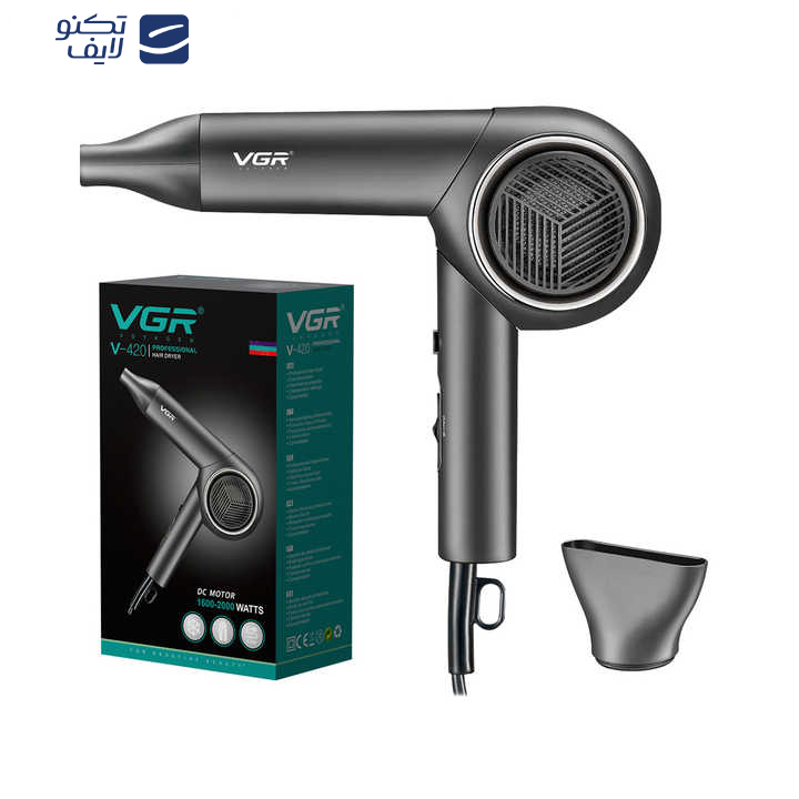 سشوار وی جی ار مدل V-420