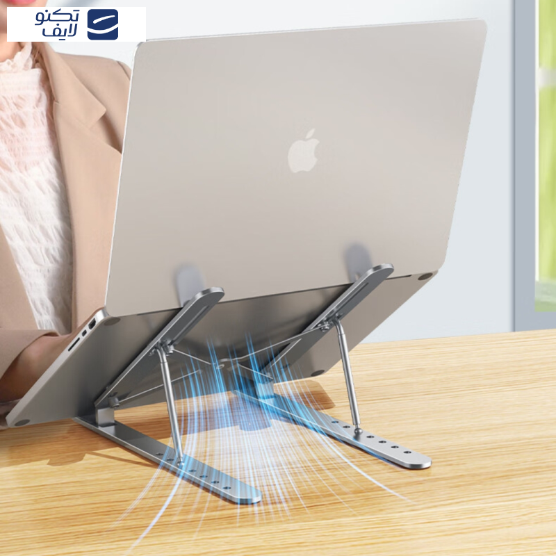 پایه نگهدارنده لپ تاپ مدل BZBC Portable Foldable Aluminium Laptop Stand