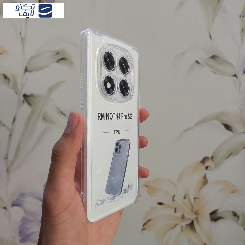 کاور زیفرند مدل ژله ای مناسب برای گوشی موبایل شیائومی Redmi Note 14 Pro 5G