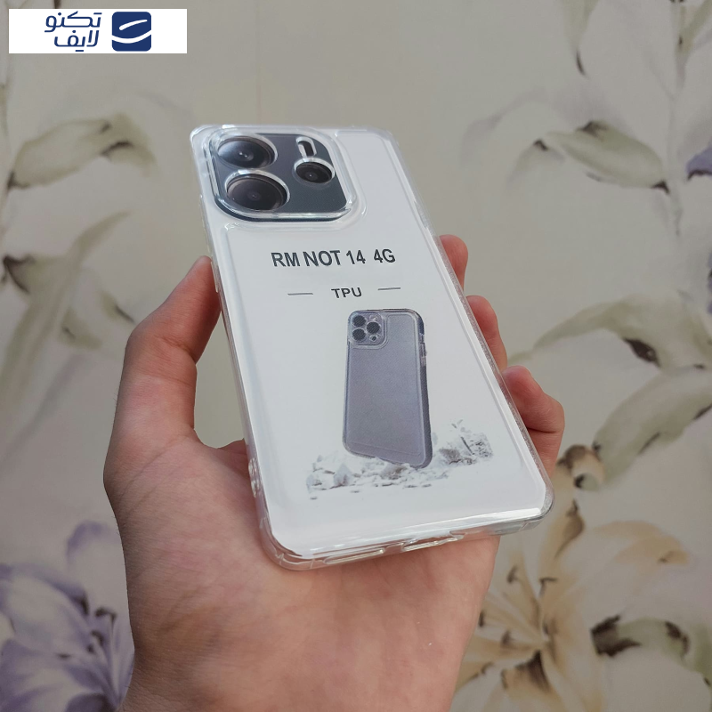 کاور زیفرند مدل ژله ای محافظ لنز دار مناسب برای گوشی موبایل شیائومی Redmi Note 14 4G