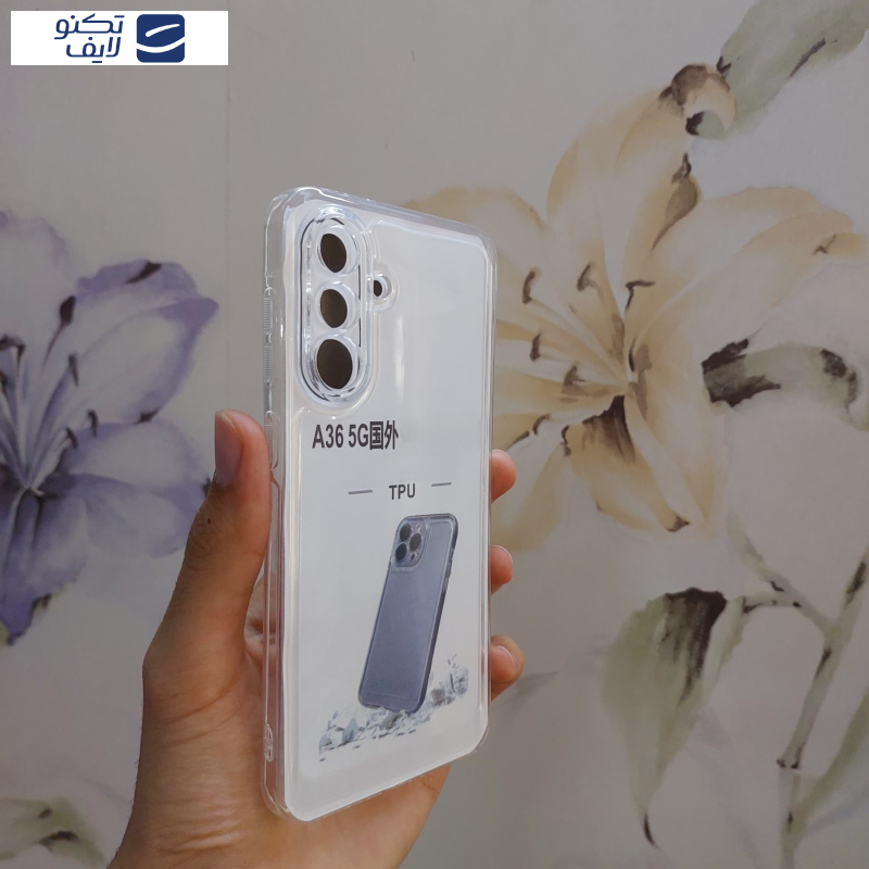 کاور زیفرند مدل ژله ای محافظ لنز دار مناسب برای گوشی موبایل سامسونگ Galaxy A36