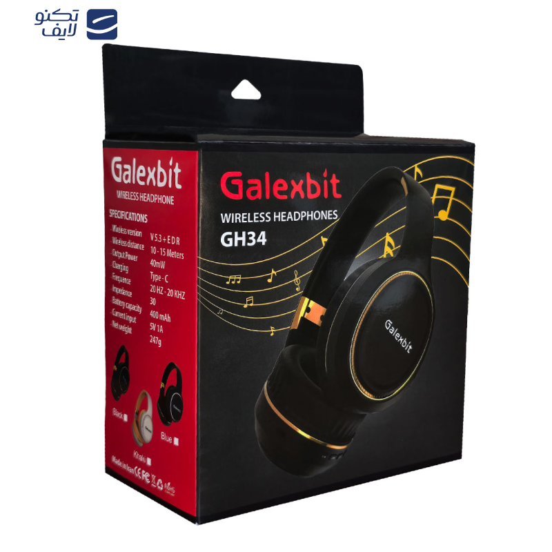 هدست بلوتوثی گلکسبیت مدل GH34