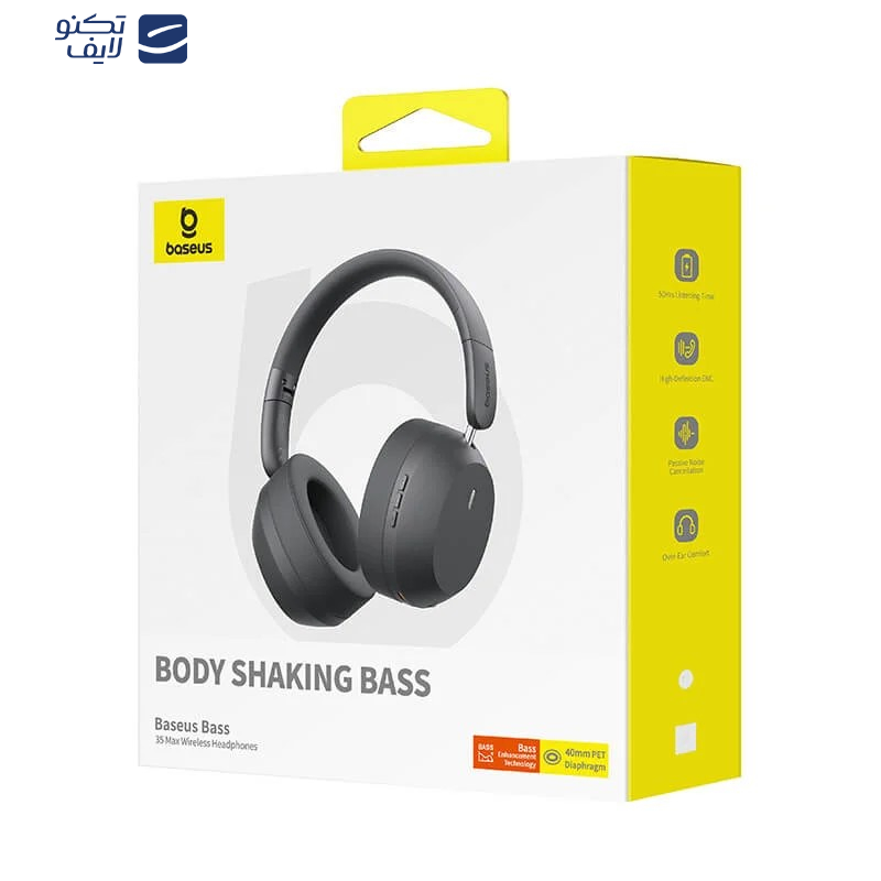 هدست بی سیم بیسوس مدل Bass 35 Max