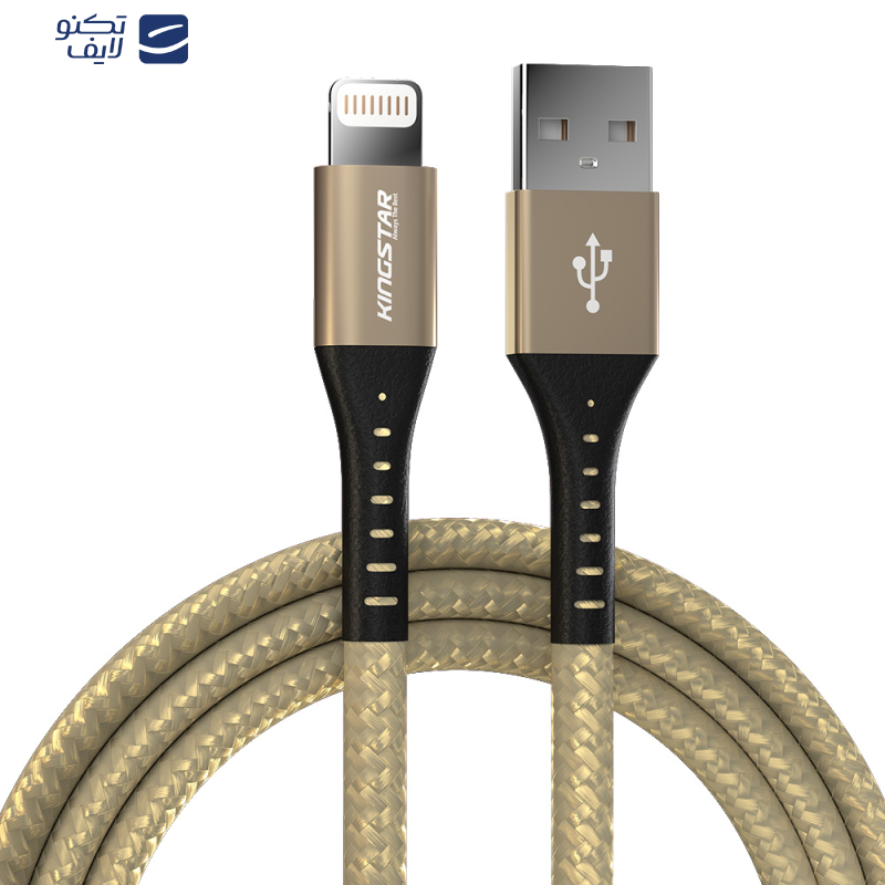 کابل تبدیل USB به لایتنینگ کینگ استار مدل K125i طول 1.2 متر