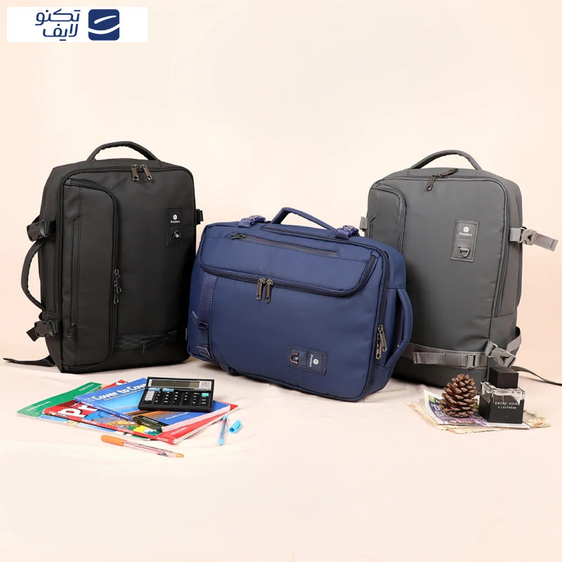 کوله پشتی لپ تاپ پرزیدنت مدل Stage مناسب برای لپ تاپ 15.6 اینچی