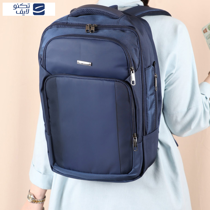 کوله پشتی لپ تاپ پرزیدنت مدل Wizard مناسب برای لپ تاپ 15.6 اینچی