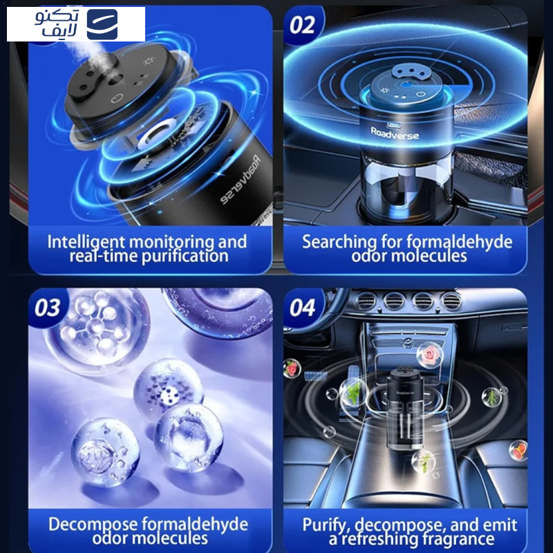 خوشبوکننده هوشمند خودرو مدل Roadverse خوشبوکننده هوشمند خودرو مدل Roadverse