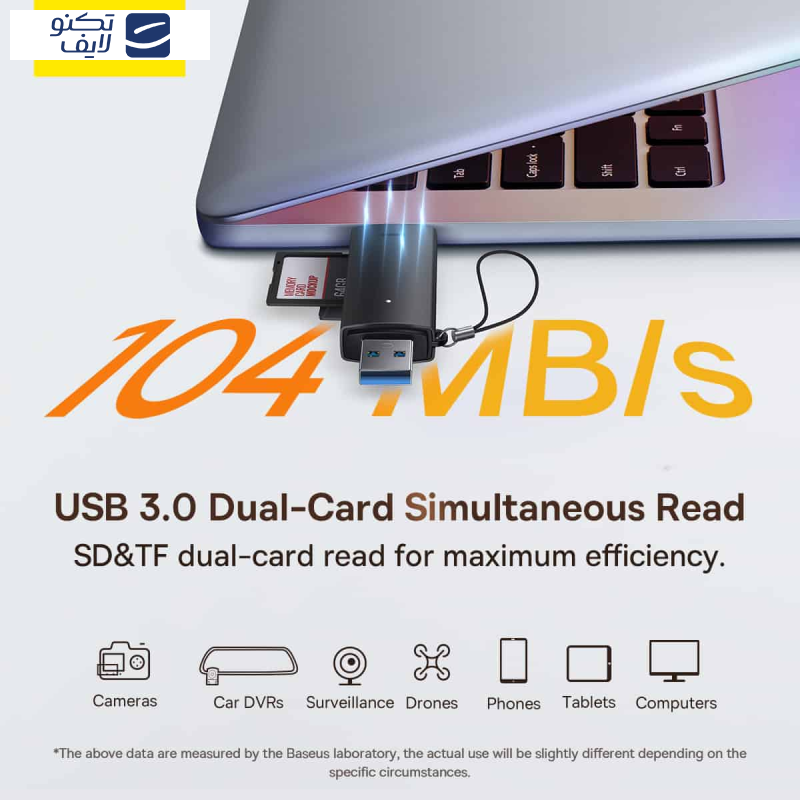 کارت‌خوان بیسوس مدل Airjoy Series BS-OH103