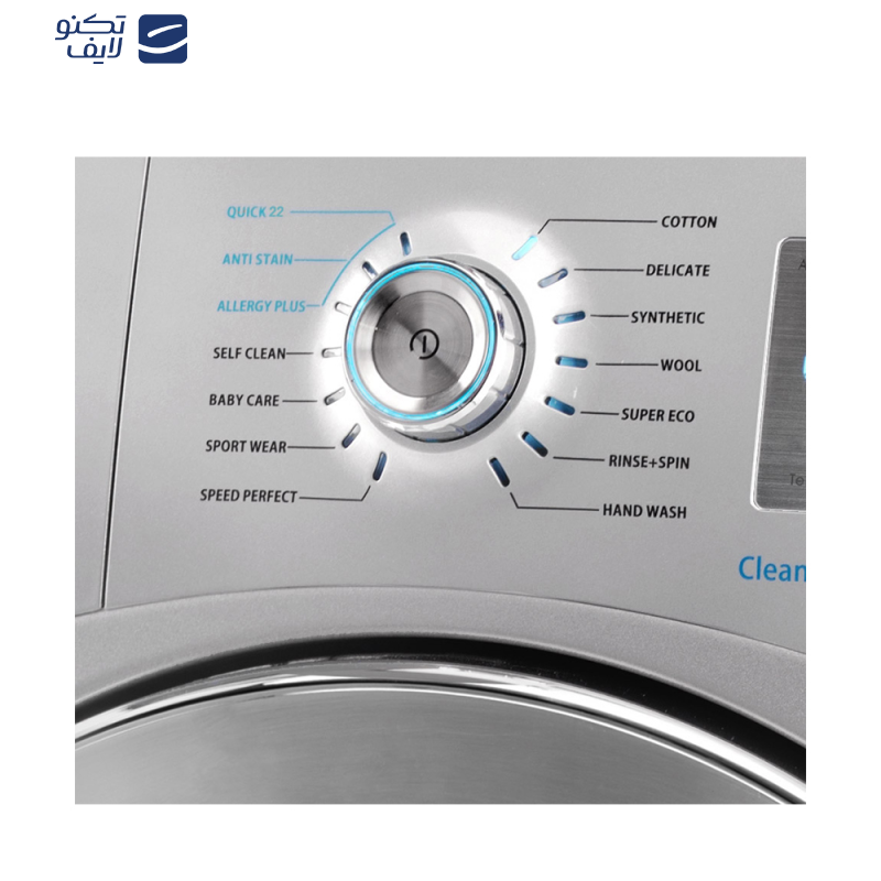 ماشین لباسشویی دوو مدل DWK-PR880S ظرفیت 8 کیلوگرم 