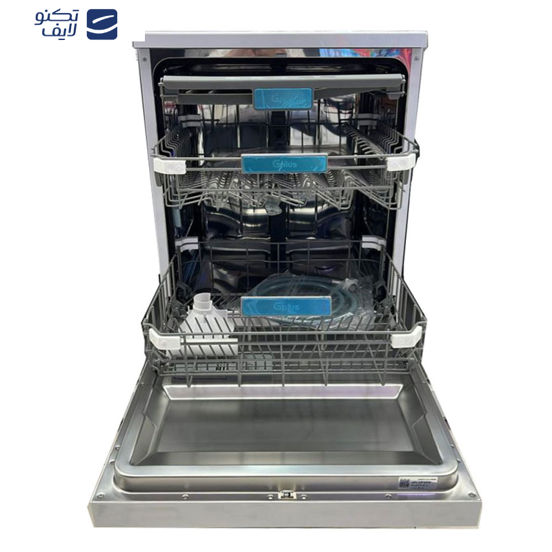 ماشین ظرفشویی ۱۵ نفره جی پلاس مدل GDW-P5683W