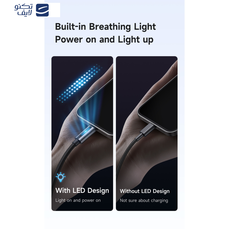 کابل تبدیل USB-C به لایتنینگ مک دودو مدل CA-5710 طول 1.2 متر