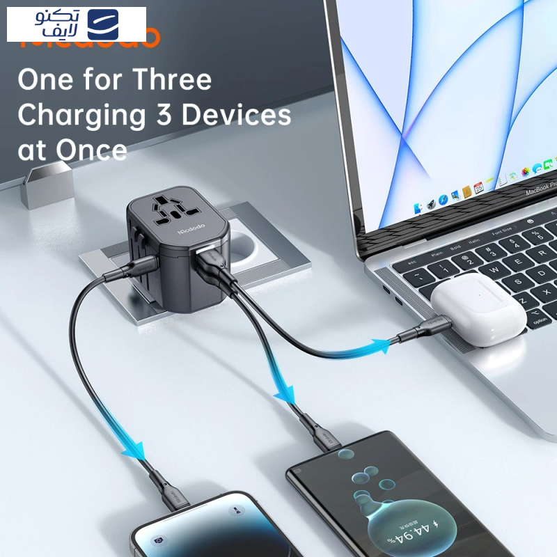 شارژر دیواری 20 وات مک دودو مدل CP-347