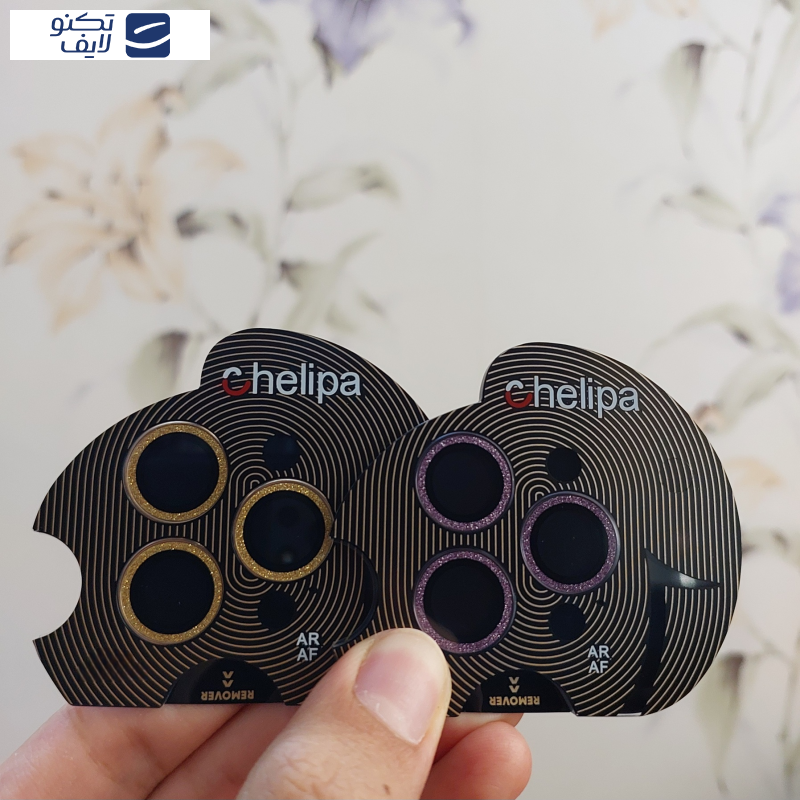 محافظ لنز دوربین چلیپا مدل shine مناسب برای گوشی موبایل اپل iPhone 14 Pro Max