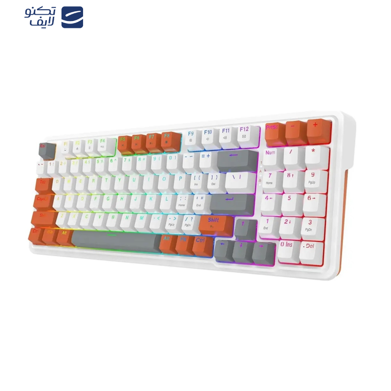 کیبورد مخصوص بازی ردراگون مدل Gloria K664 WOG