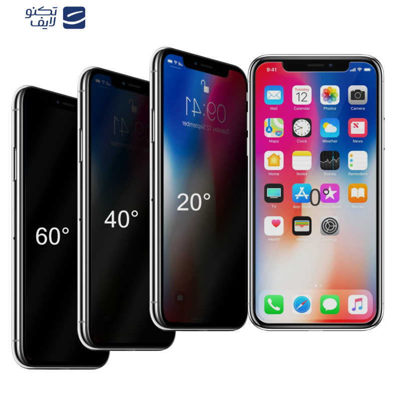  محافظ صفحه نمایش حریم شخصی آیرون من مدل Moco مناسب برای گوشی موبایل اپل iPhone X / XS 