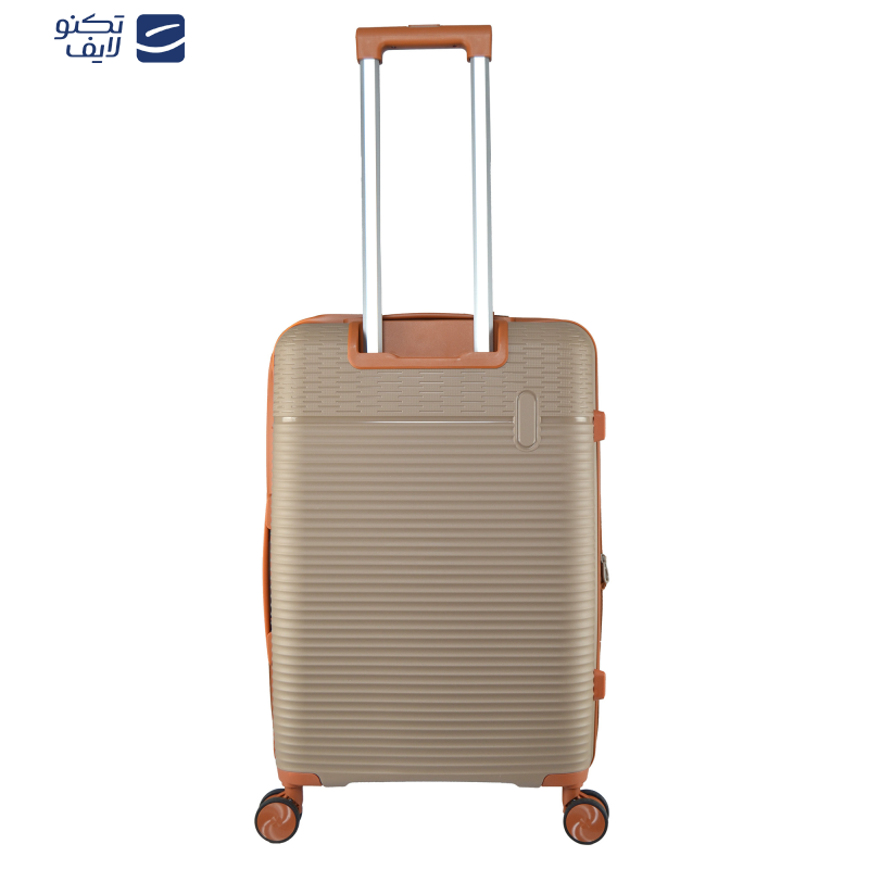 چمدان تیتانپلورا مدل FSH_1 سایز بزرگ ارتفاع 74 سانتی متر