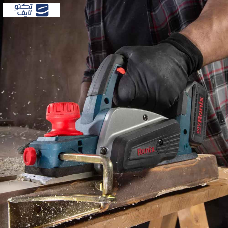 رنده نجاری شارژی رونیکس مدل 8603