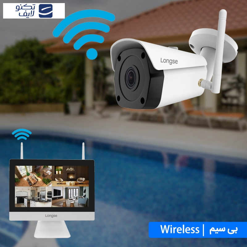 سیستم امنیتی لانگسی مدل WIFI3604M4FK500