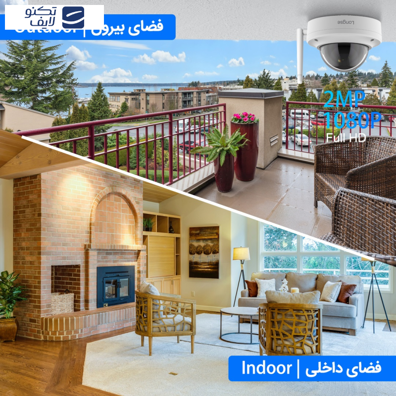 سیستم امنیتی لانگسی مدل WIFI3608DED4SW200