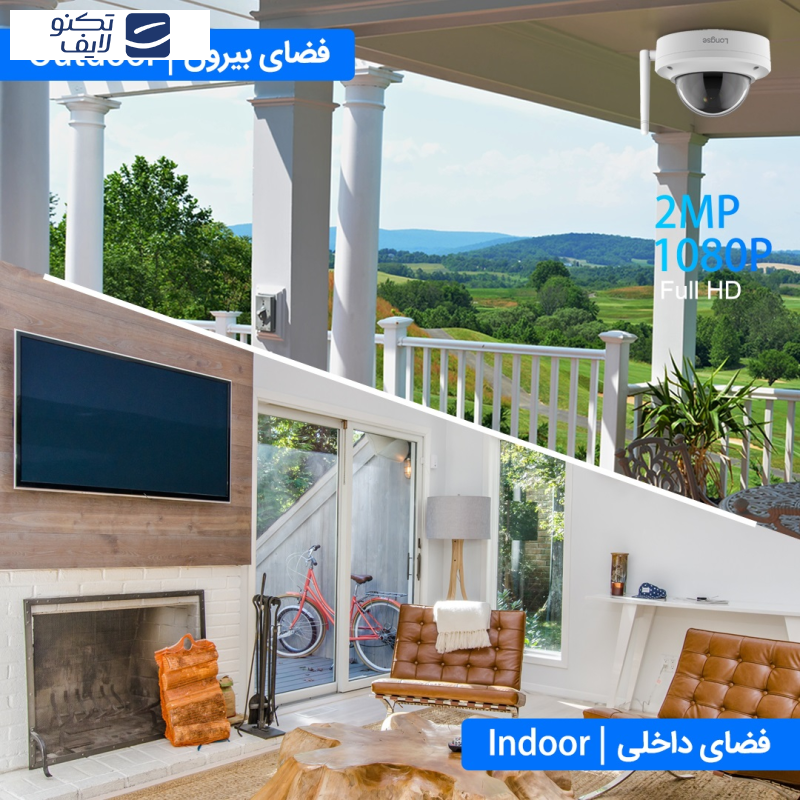 سیستم امنیتی لانگسی مدل WIFI3604MD4SW200
