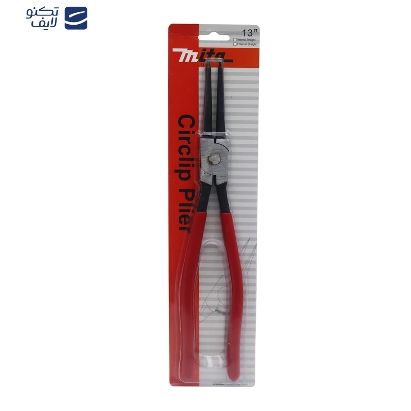 انبر خار باز کن میتا مدل سر صاف کد AJ-MITA-13INCH سایز 13 اینچ 