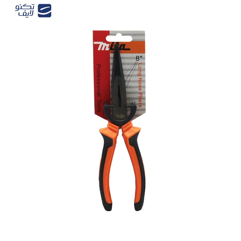 انبر دم باریک میتا مدل AJ-MITA-8INCH سایز 8 اینچ