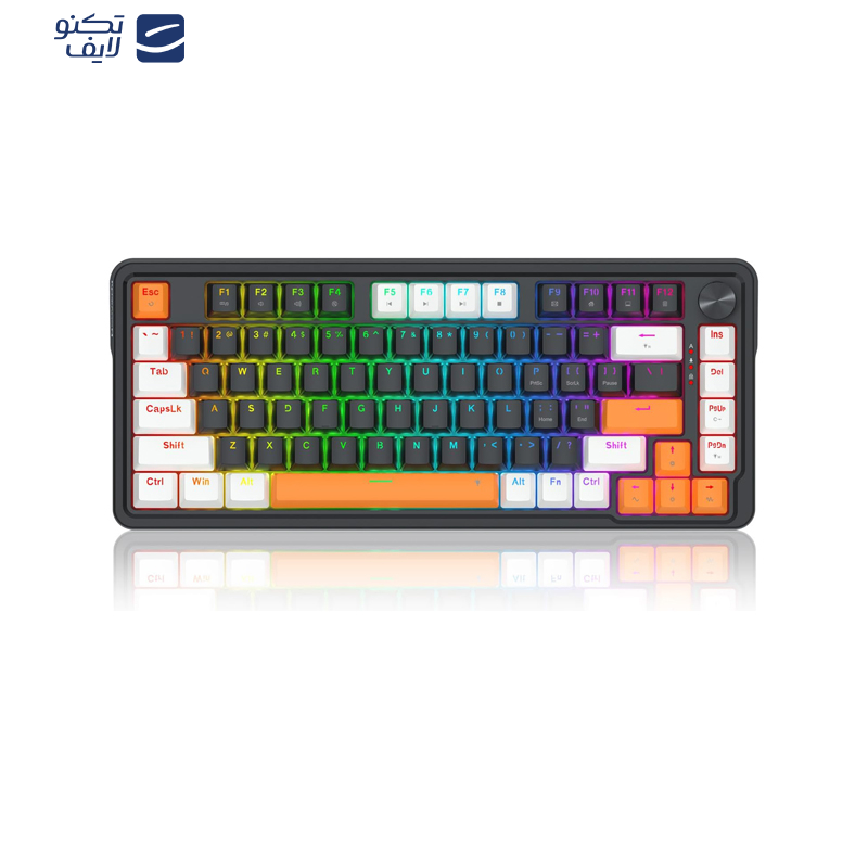 کیبورد گیمینگ ردراگون مدل Landshaker K714WBO RGB