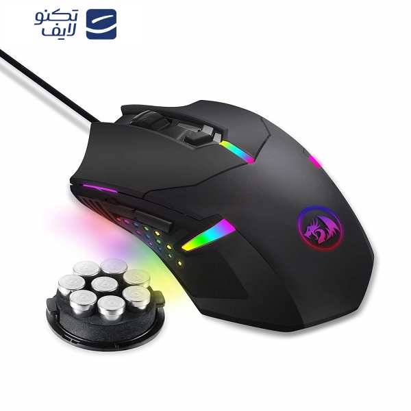 ماوس مخصوص بازی ردراگون مدل CENTROPHORUS-2 M601 ماوس مخصوص بازی ردراگون مدل CENTROPHORUS-2 M601