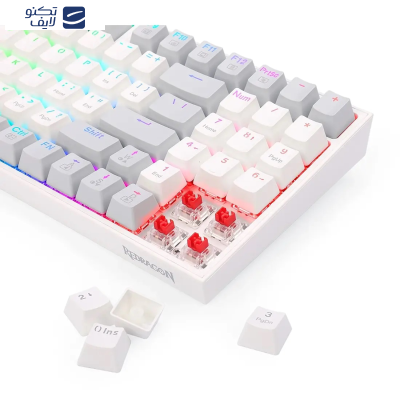 کیبورد گیمینگ ردراگون مدل Kitava K636 WGO