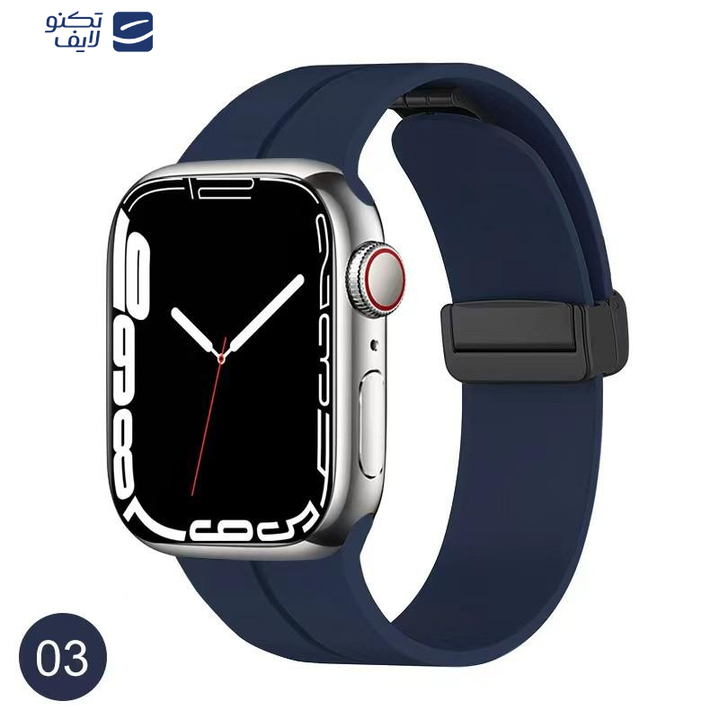 بند مدل مگنت5692 مناسب برای اپل واچ سری 1/2/3/4/5/6/7/8/SE/ULTRA سایز 42/44/45/49 میلی متری