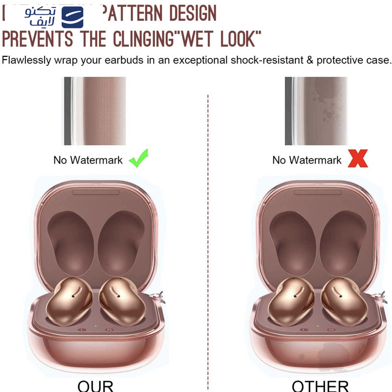 کاور سانیوان مدل CLEAR مناسب برای هندزفری بلوتوثی سامسونگ Galaxy buds2/buds pro/buds live