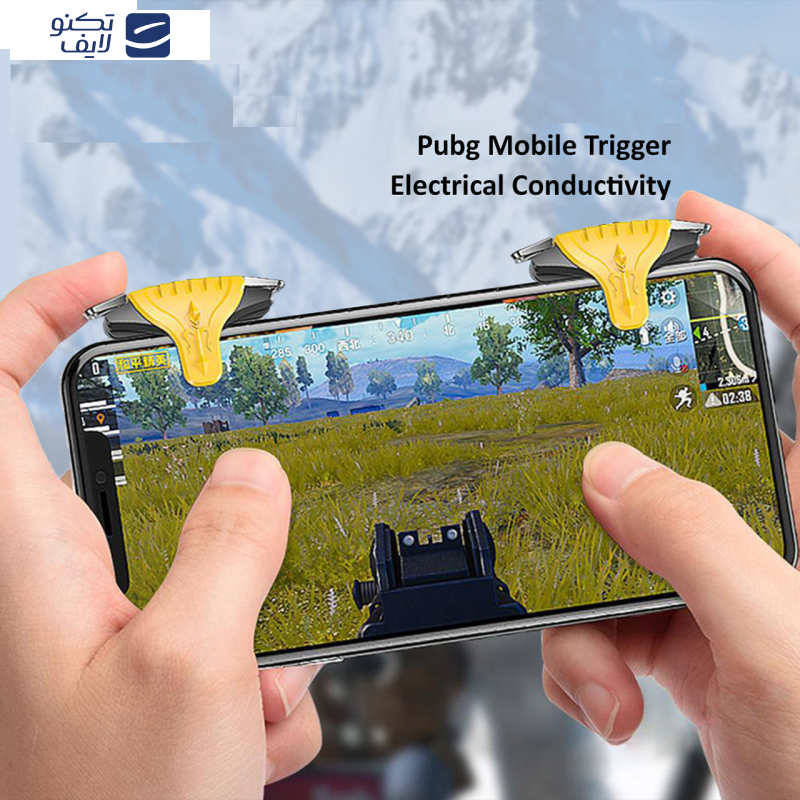 دسته بازی Pubg مدل MI6 به همراه آستین کنترل کننده انگشت