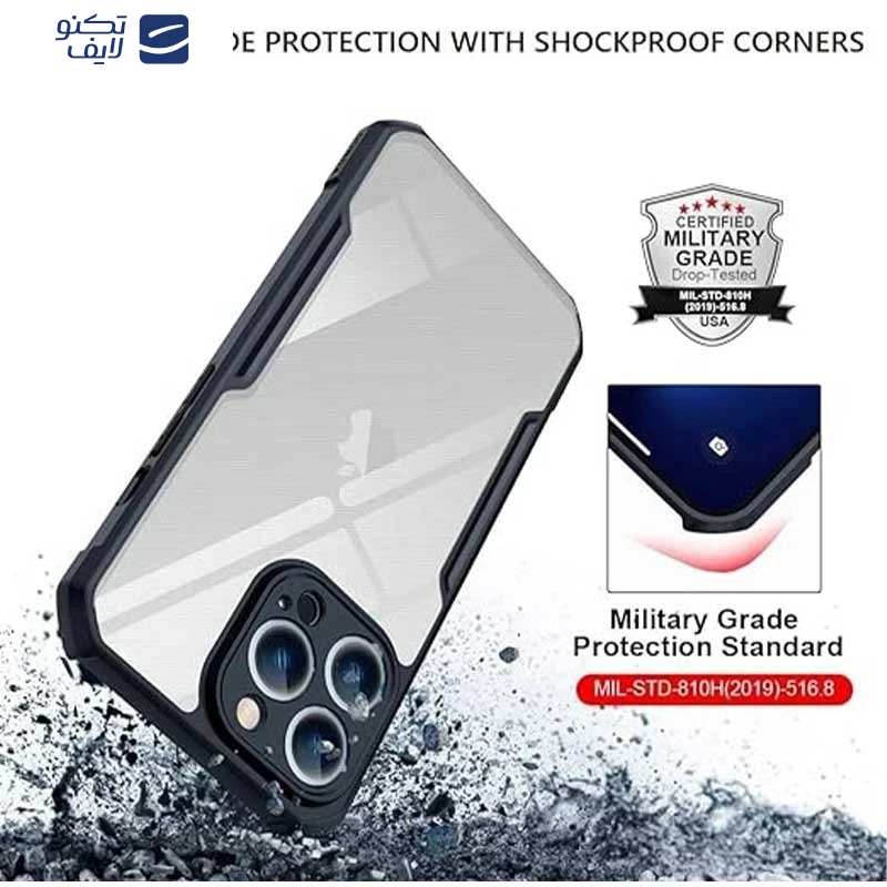  کاور ویواتل مدل XUNOD مناسب برای گوشی موبایل اپل iPhone 15 Pro Max 