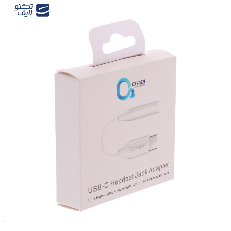 مبدل USB-C به جک 3.5 میلی متری اکسیژن مدل R-3