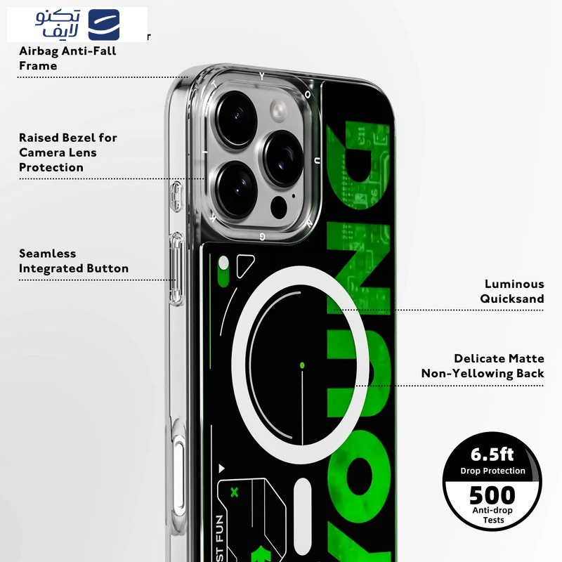 کاور یانگ کیت مدل Futuristic Magsafe مناسب برای گوشی موبایل اپل iPhone 16 Pro  