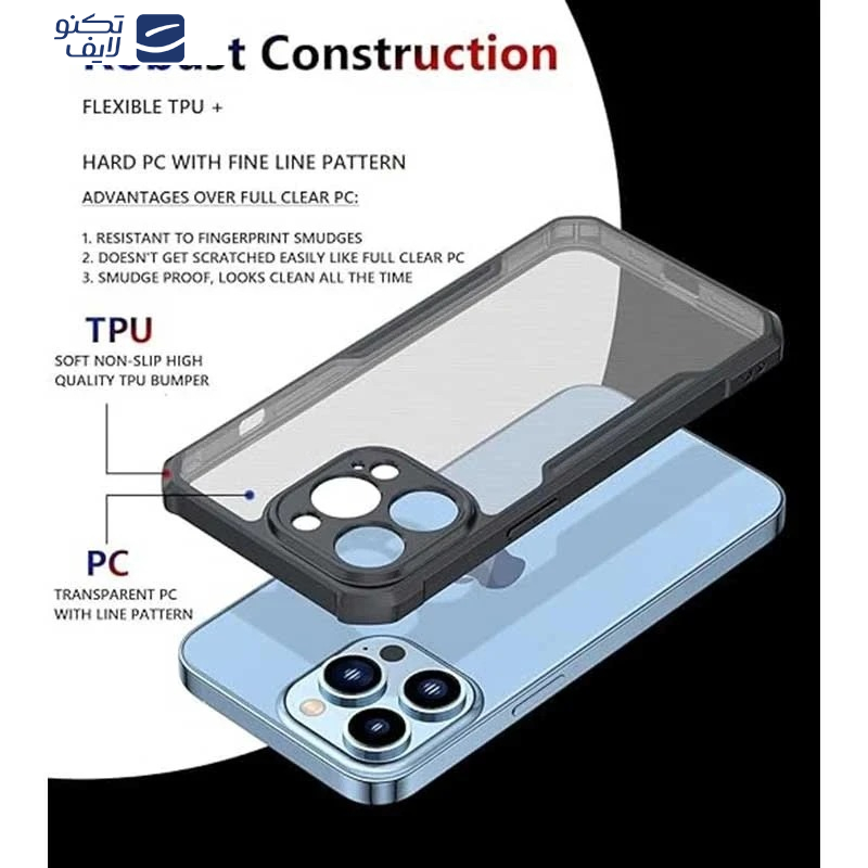 کاور اپیکوی مدل Xundd Beatle مناسب برای گوشی موبایل اپل iPhone 16e