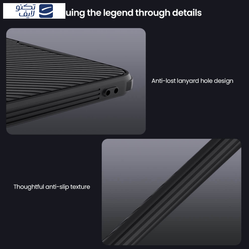 کاور نیلکین مدل CamShield Pro مناسب برای گوشی موبایل سامسونگ Galaxy S25 Edge