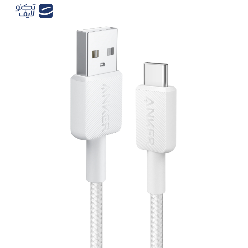کابل تبدیل USB به USB-C انکر مدل 322/A81H6 طول 1.8 متر