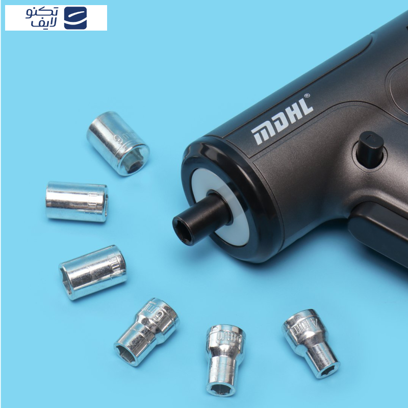 پیچ گوشتی شارژی ام دی اچ ال مدل MD-8728  مجموعه 30 عددی