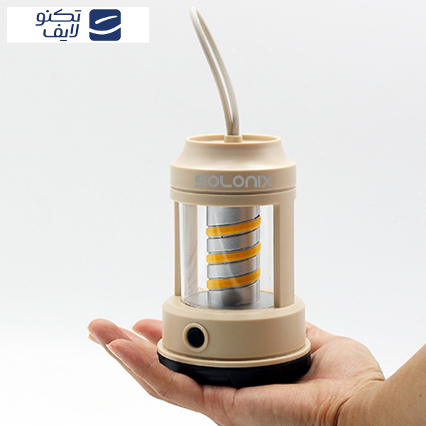 چراغ فانوسی شارژی سولونیکس مدل 8998