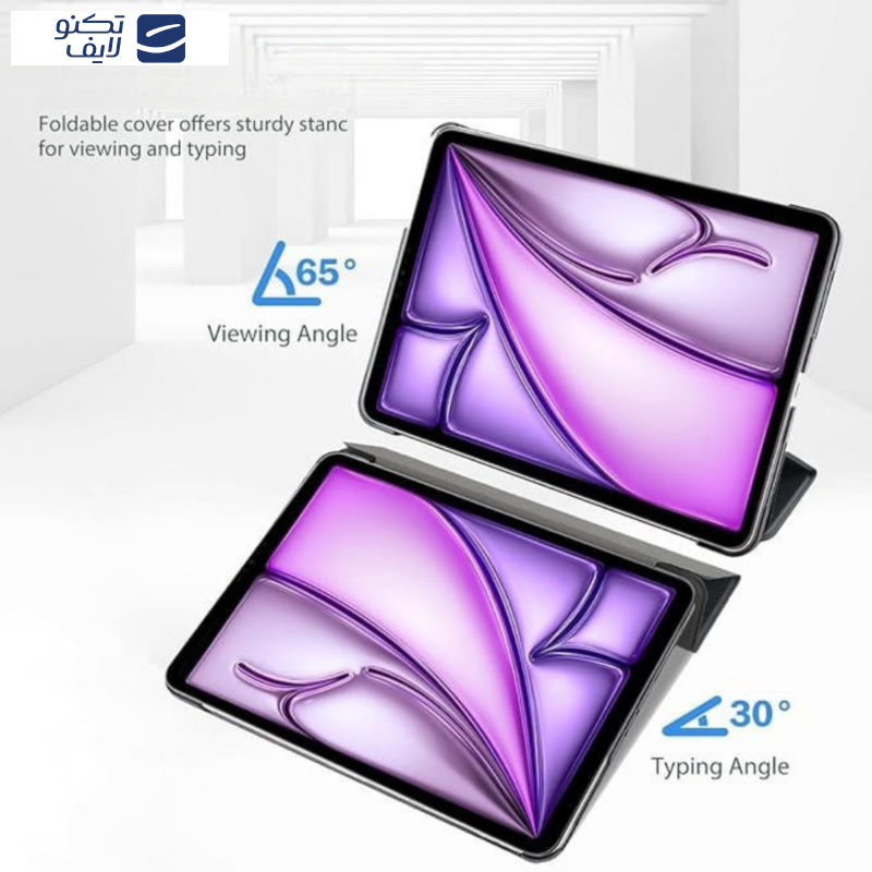 کیف کلاسوری زیفرند مدل Smart Leather مناسب برای تبلت اپل iPad 10.2 2021