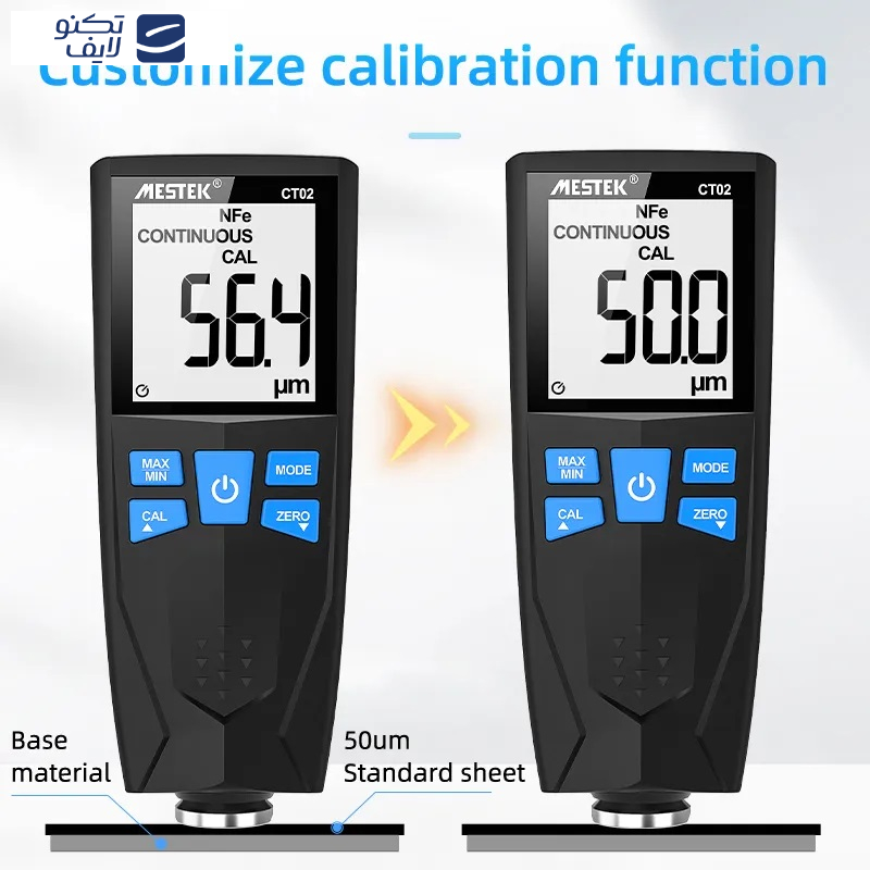 ضخامت سنج رنگ دیجیتال مستک مدل CT02
